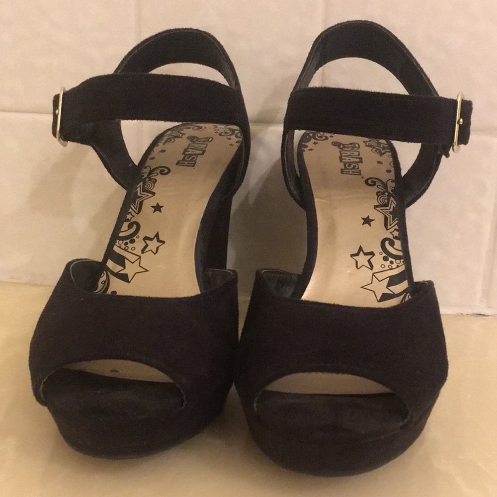 Women's Black Platform Heels